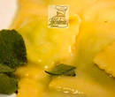 TRATTORIA LA CORTECCIA a Massarosa LU) - Agnolotti Burro e Salvia